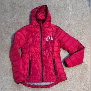 Elevate Team USA Puffy Hoody Jacket